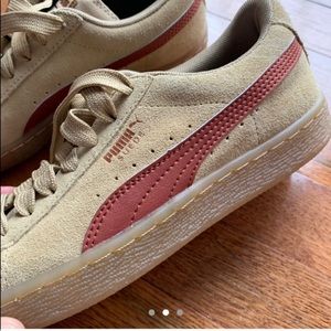 PUMA suede sneakers